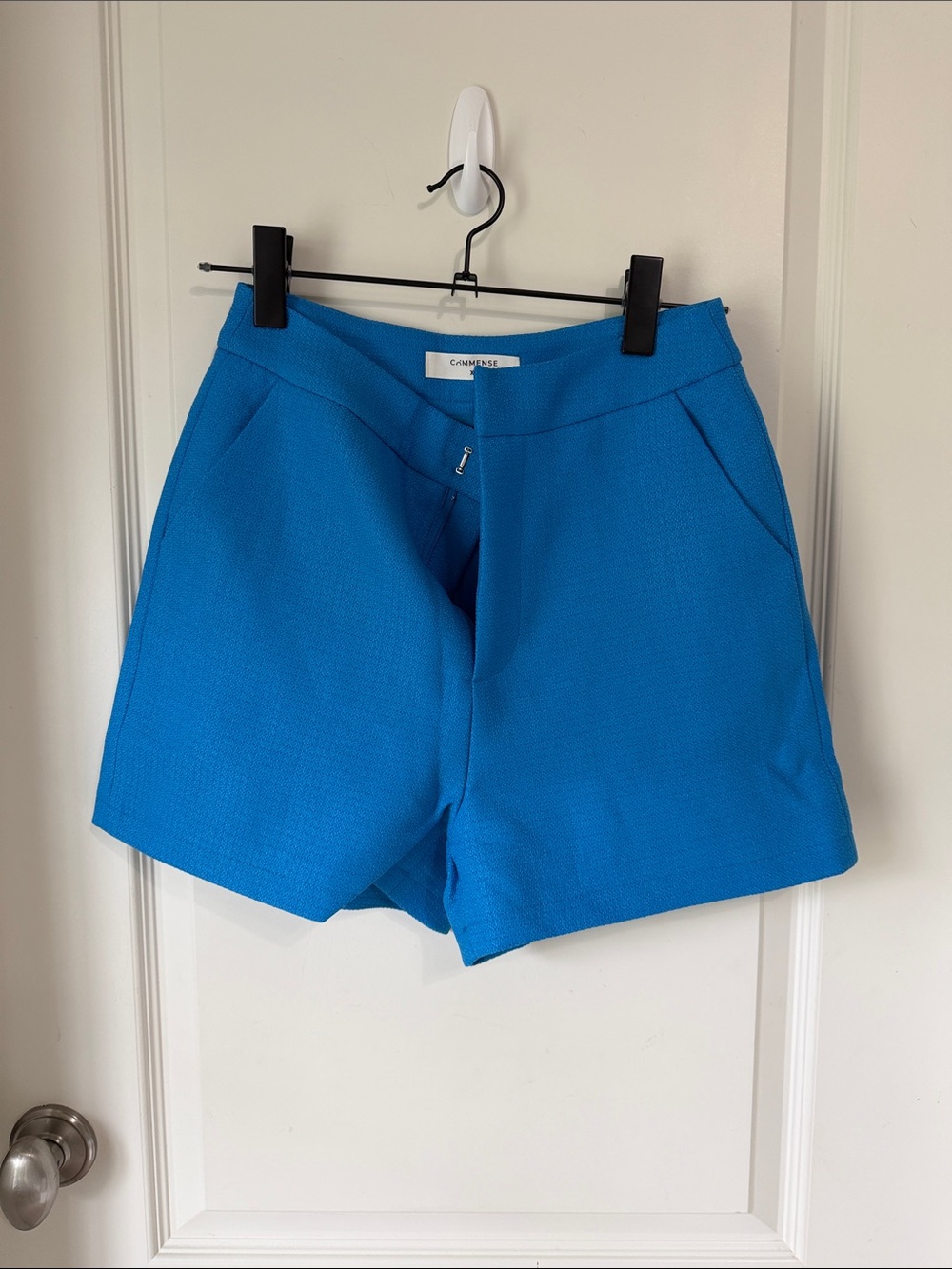 Commense Bright Blue Tailored  Shorts